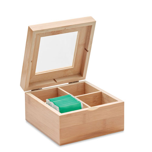 Bamboo tea box - Image 1